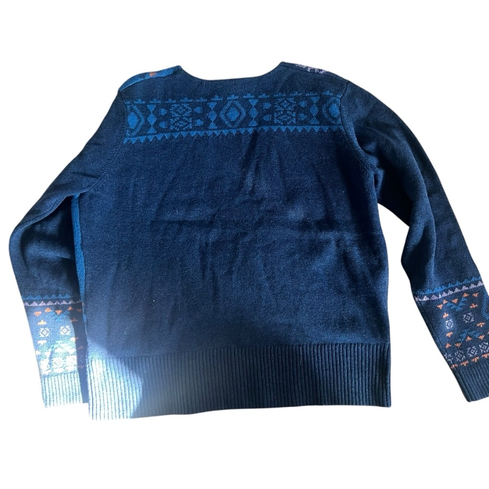 SUNDANCE CATALOG Galaxy Delight Surplice Sweater Size Petite XL - Picture 4 of 7